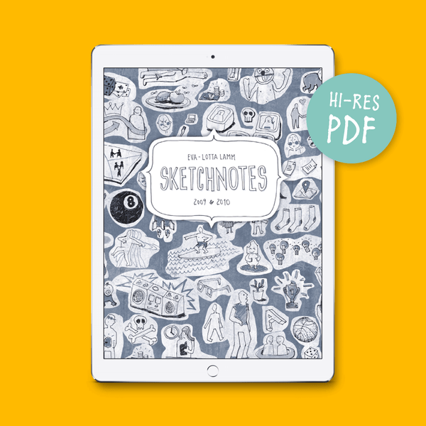 Sketchnotes 2009 / 2010 – PDF version - Eva-Lotta's Shop