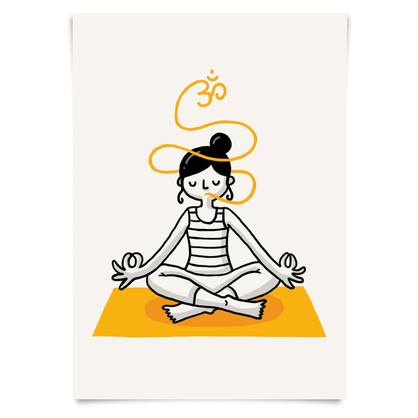 Yoga Asana Postcards - Eva-Lotta's Shop