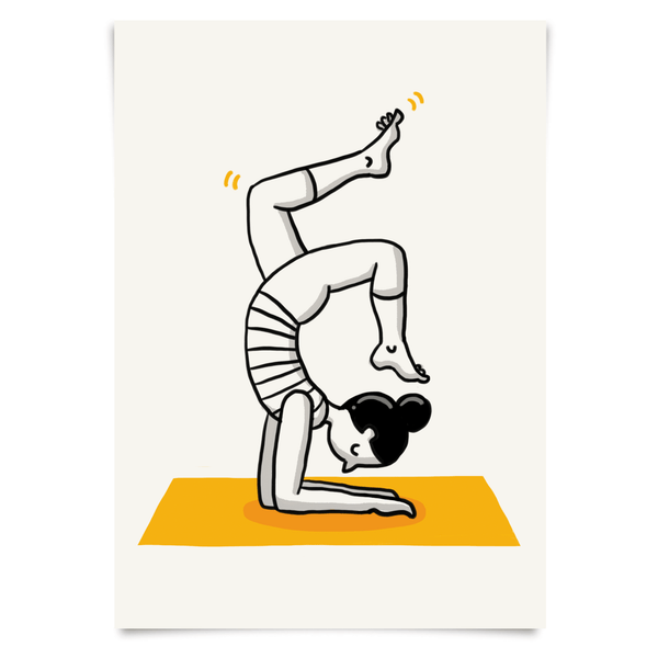 Yoga Asana Postcards - Eva-Lotta's Shop